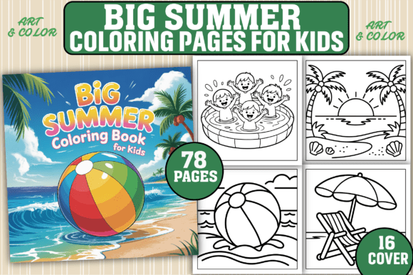 Download 78 Big Summer Coloring Pages for Kids - Kids Collection