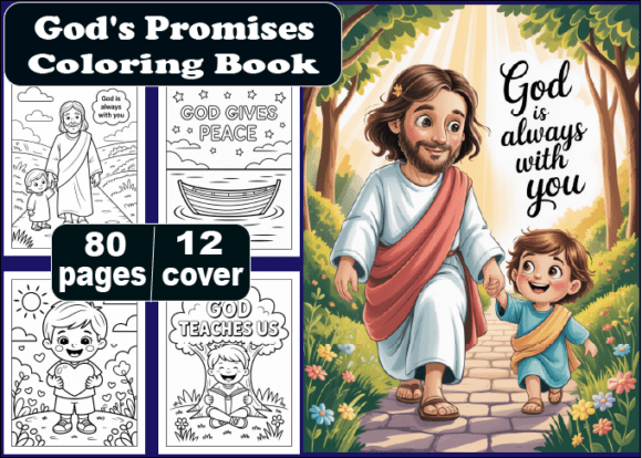 Download 80 God's Promises for Kids Coloring Book - Kids Collection