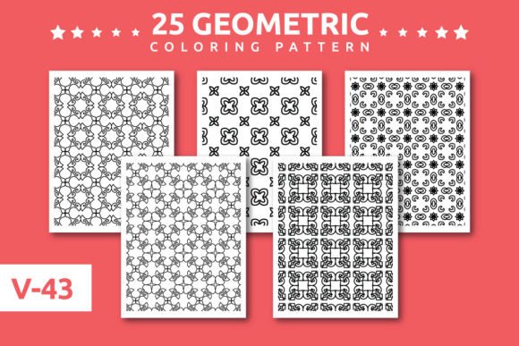 Download Pattern Set  - KDP Coloring Pages - Kdp coloring Collection