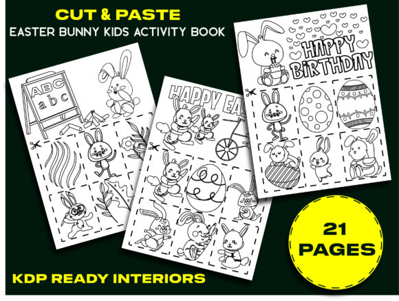Download Easter Cut and Paste Kids Activity Book - Kids Collection