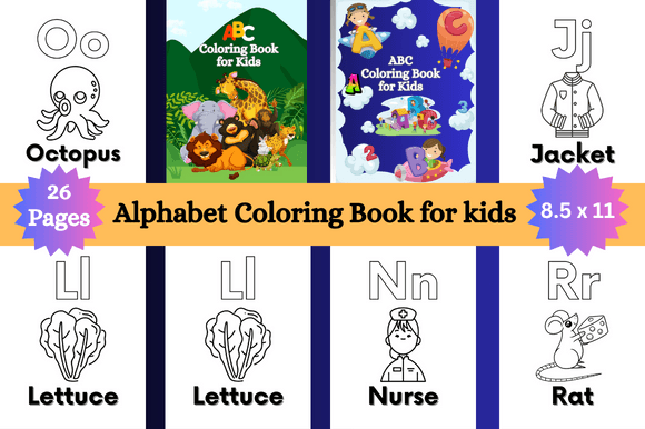Download Alphabet Coloring Book for Kids - Kids Collection
