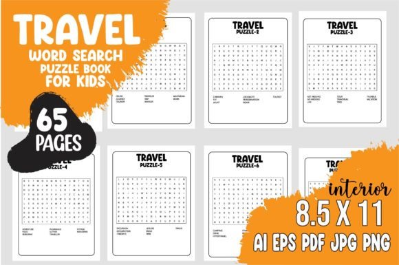 Download Travel Word Search for Kids - Kids Collection
