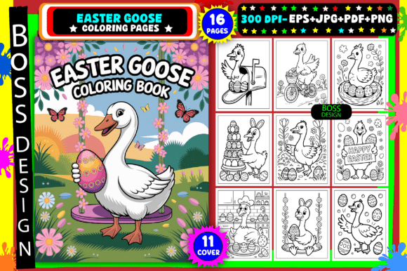 Download 🐣 Easter Goose Coloring Pages for Kids - Kids Collection