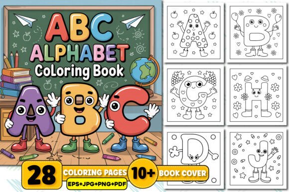 Download ABC Alphabet Coloring Book for Kids - Kids Collection