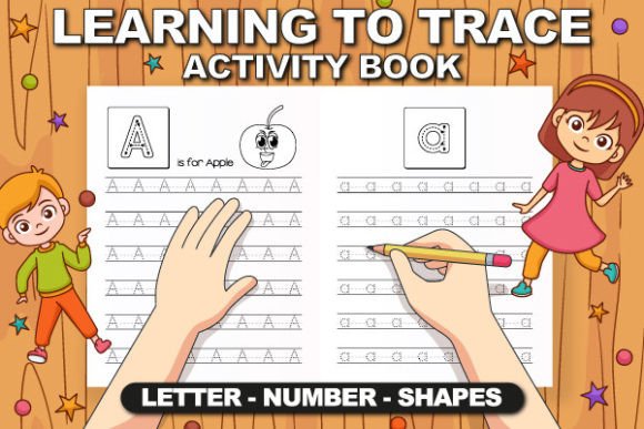 Download Learning to Trace Kids Activity Book - Kids Collection