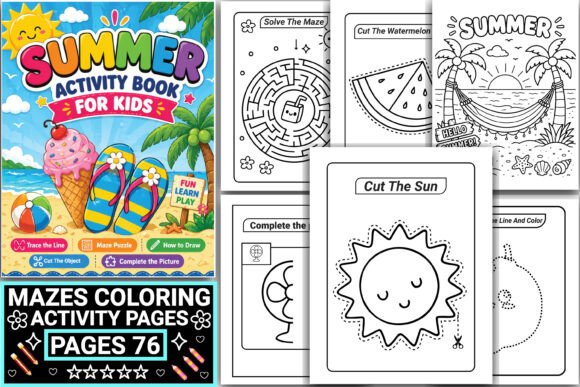 Download Summer Activity Book for Kids - Kids Collection