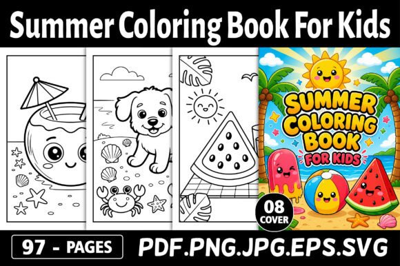 Download SUMMER COLORING BOOK for KIDS - Kids Collection
