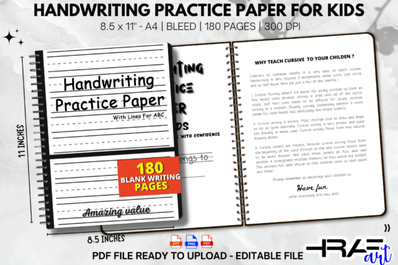 Download Handwriting Practice Paper for Kids - Kids Collection