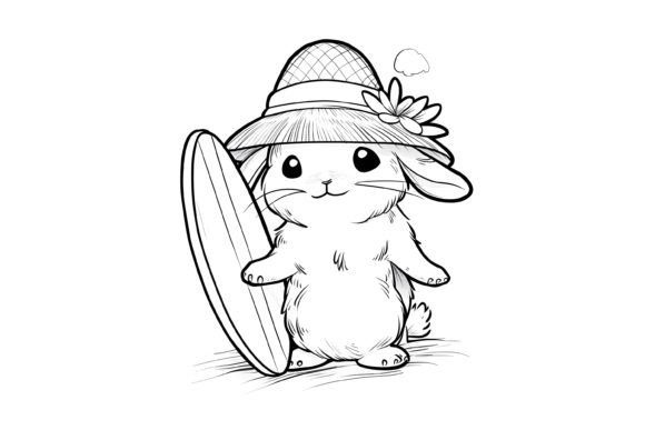 Download Cute Summer Coloring Page for Kids - Kids Collection
