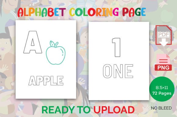 Download Alphabet &amp; Number Coloring Page for Kids - Kids Collection