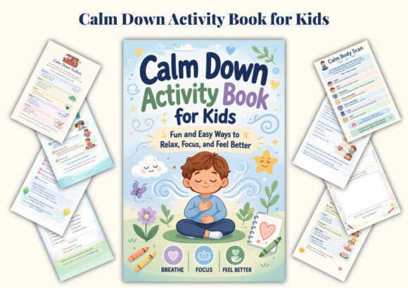 Download Calm Down Activity Book for Kids - Kids Collection
