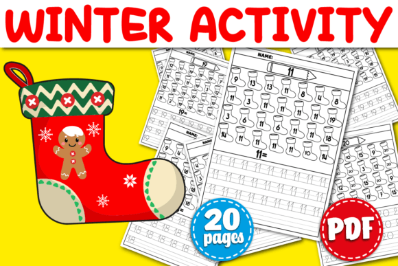 Download Number Writing Practice for Kids 1-20 - Kids Collection