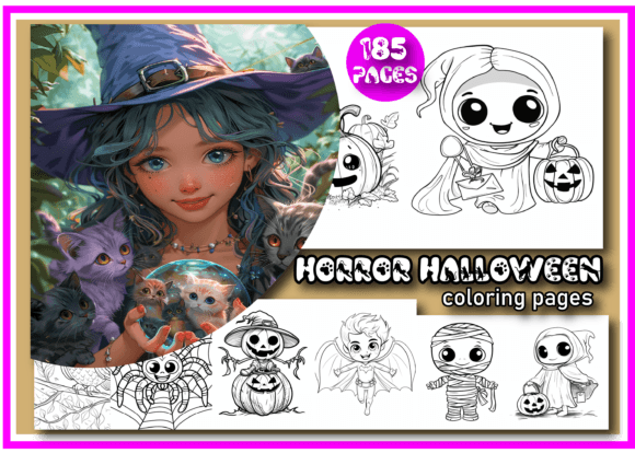 Download Horror Halloween Coloring Book for Kids - Kids Collection