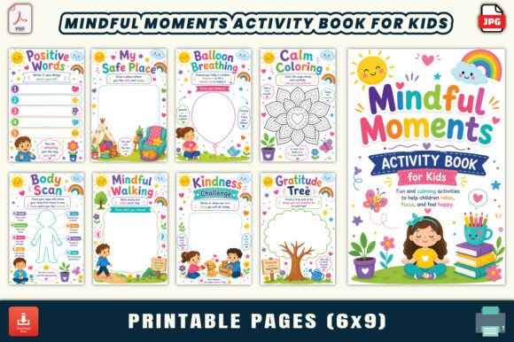 Download Mindful Moments Activity Book for Kids - Kids Collection