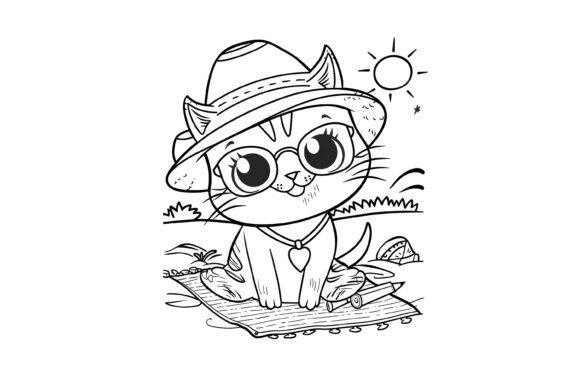 Download Cute Summer Coloring Page for Kids - Kids Collection