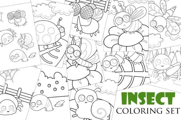 Download Insects Coloring for Kids and Adult - Kids Collection