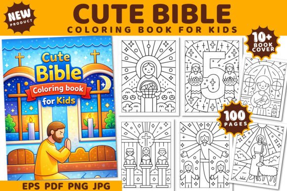 Download Cute Bible Coloring Book for Kids - Kids Collection