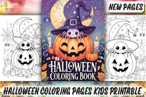Download Halloween Coloring Pages Kids Printable - Kids Collection