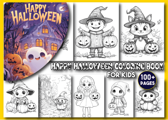 Download Happy Halloween Coloring Book for Kids - Kids Collection