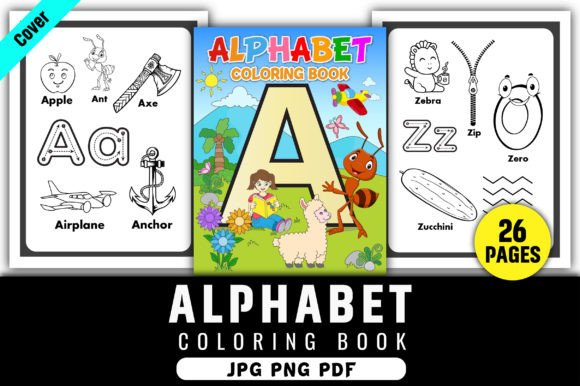 Download ABC Alphabet Coloring Pages for Kids - Kids Collection