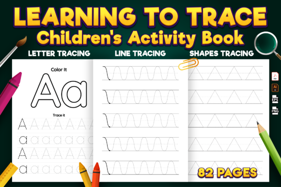 Download Learning to Trace Kids Activity Book-Kdp - Kids Collection