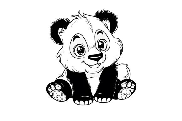 Download Panda Coloring Page for Kids - Kids Collection