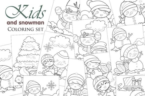 Download Kids Snowman Coloring for Kids and Adult - Kids Collection