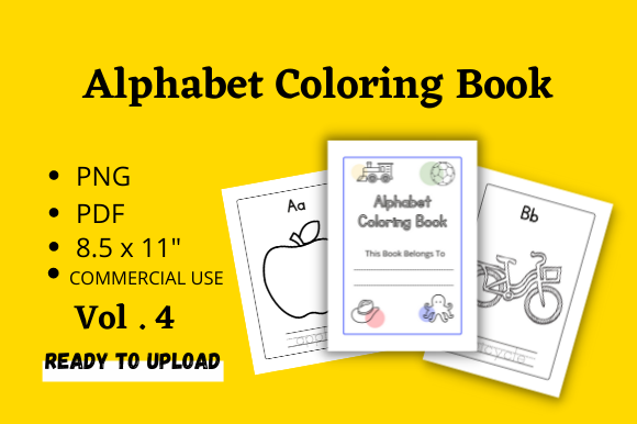 Download Alphabet Coloring Book for Kids V.4 - Kids Collection