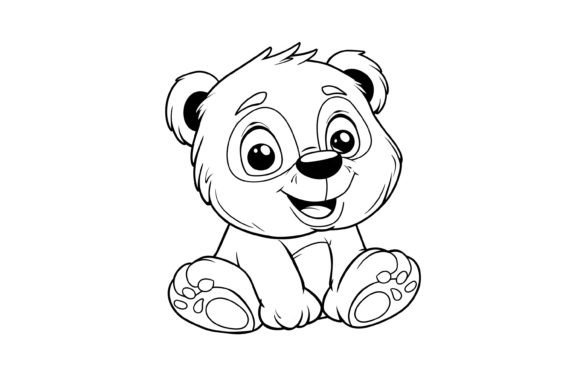 Download Panda Coloring Page for Kids - Kids Collection