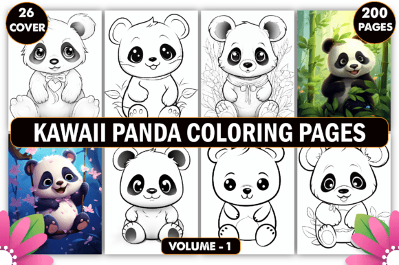 Download Kawaii Panda Coloring Pages for Kids - Kids Collection