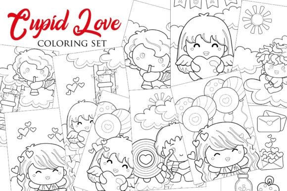 Download Cupid Love Coloring for Kids and Adult - Kids Collection