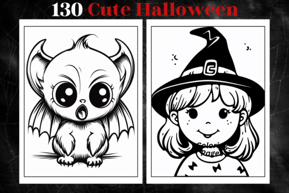 Download 130 Halloween Coloring Pages for Kids - Kids Collection