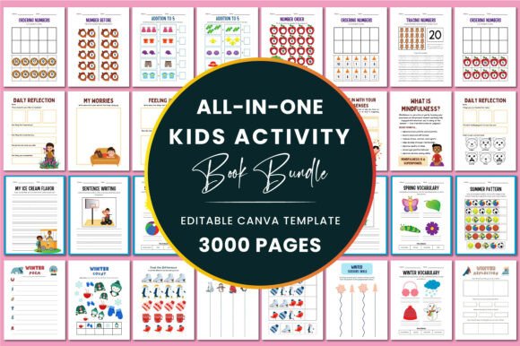 Download All-in-One Kids Activity Book Bundle - Kids Collection
