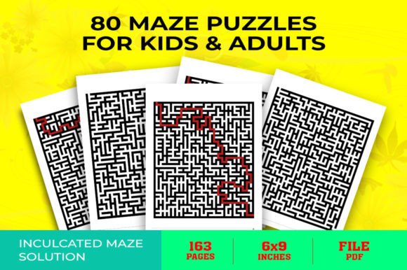 Download 80 Maze Activity Book for Kids and Adult - Kids Collection