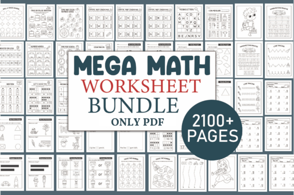 Download Ultimate Math Worksheets Bundle for Kids - Kids Collection