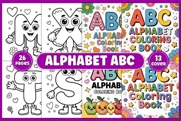 Download ABC Alphabet Coloring Pages for Kids - Kids Collection