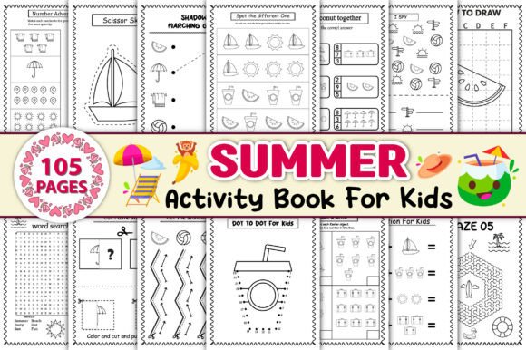Download Summer Activity Book for Kids - KDP - Kids Collection