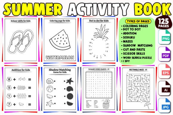 Download Summer Activity Book for Kids - Kids Collection