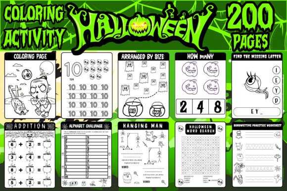 Download Halloween Activity Pages for Kids - Kids Collection