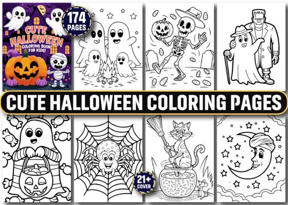 Download Cute Halloween Coloring Pages for Kids - Kids Collection