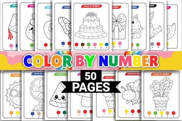 Download Easy Color by Number Book for Kids - Kids Collection
