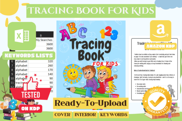 Download Alphabet &amp; Numbers Tracing Book for Kids - Kids Collection