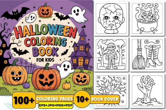 Download 100+ Halloween Coloring Book for Kids - Kids Collection