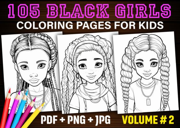 Download 105 Black Girls Coloring Pages for Kids - Kids Collection