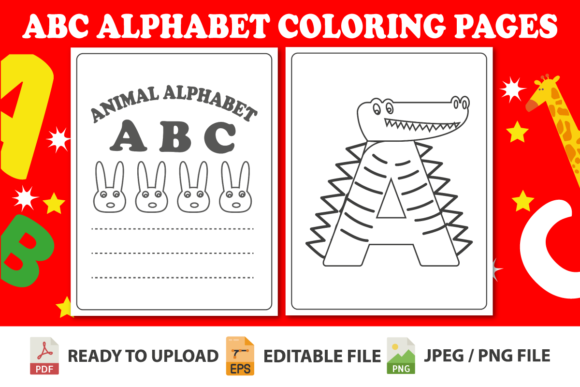 Download ABC Alphabet Coloring Pages for Kids - Kids Collection