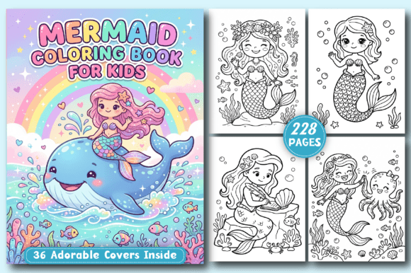 Download Mermaid Coloring Pages for Kids - Kids Collection