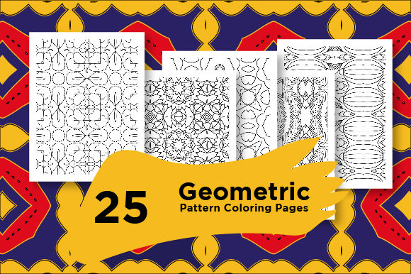 Download KDP Coloring Pages Pattern Set - Kdp coloring Collection