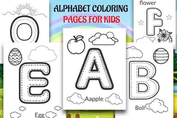 Download Alphabet Coloring Pages for Kids - Kids Collection