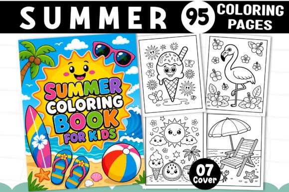 Download SUMMER COLORING BOOK for KIDS - Kids Collection