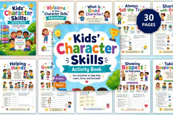 Download Kids' Character Skills Activity Book - Kids Collection